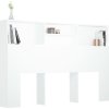 Čelo postele s úložným prostorem 160x19x103,5 cm [811871] (Barva Bílá)