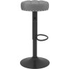 Barové židle 2 ks samet [332996] (Barva Tmavě šedá)