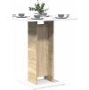 Bistro stolek 60 x 60 x 75 cm dřevotříska [802102] (Barva Bílá)