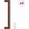 Nábytkové úchytky 5 ks 192 mm nerezová ocel [155408] (Barva Bronzová)