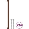 Nábytkové úchytky 20 ks 320 mm nerezová ocel [3203649] (Barva Zlatá)