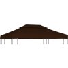Dvojitá střecha na altán 310 g/m² 4 x 3 m [40881] (Barva Béžová)