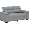 Pohovka pro 2 osoby 160x81x84 cm látka [4105297] (Barva Světle šedá)
