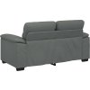 Pohovka pro 2 osoby 160x81x84 cm látka [4105297] (Barva Světle šedá)