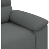 Pohovka pro 2 osoby 140 cm látka [4105308] (Barva Tmavě šedá)