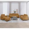 4dílná sedací souprava s polštáři samet [3201973] (Barva Modrá)