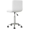 Otočná kancelářská židle umělá kůže [334333] (Barva Bílá)