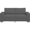 Loveseat Sofa tmavě šedé 180x77x82 cm manšestrová tkanina [4105201] (Barva Tmavě šedá)