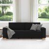 3-místné sofa 220 cm textil [4104994] (Barva Hnědá)