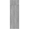 Úzká úložná 70x42,5x225 cm kompozitní dřevo [3281325] (Barva Betonová šedá)