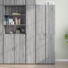 Skříň highboard 30 x 42,5 x 185 cm kompozitní dřevo [3281396] (Barva Kouřový dub)