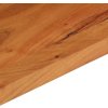 Stolní deska 100x50x2,5 cm obdélníková masivní akáciové dřevo [371591] (Barva Mangovníkové dřevo (dubová povrchová úprava))