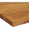 Stolní deska 100x50x2,5 cm obdélníková masivní akáciové dřevo [371591] (Barva Mangovníkové dřevo (dubová povrchová úprava))
