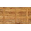 Stolní deska 120x50x3,8cm obdélníková masivní recyklované dřevo [370986] (Barva Akáciové dřevo (přírodní))