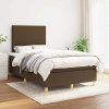 Box spring postel s matrací 120x190 cm textil [3269916] (Barva Světle šedá)