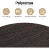 1 Brown Rattan Premium rattan