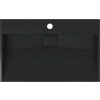Umyvadlo 60x38x11 cm minerální/mramorový kompozit [155985] (Barva Antracitová)