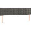 Box spring postel s matrací 120x190 cm samet [3270019] (Barva Světle šedá)