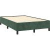 Box spring postel s matrací 120x190 cm samet [3270019] (Barva Světle šedá)