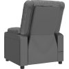 Polohovací křeslo umělá kůže [348042] (Barva Černá)