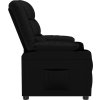 Polohovací křeslo umělá kůže [348042] (Barva Černá)