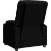 Polohovací křeslo umělá kůže [348042] (Barva Černá)