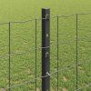 Euro plot s pilotem 25 x 1,2 m Stříbrná [3336141] (Barva Šedá)