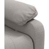 Polohovací křeslo textil [289664] (Barva Černá)