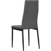 Jídelní židle 2 ks textil [246181] (Barva Světle šedá)