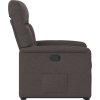 Zvedací polohovací křeslo textil [3303033] (Barva Tmavě šedá)