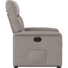 Zvedací polohovací křeslo textil [3303033] (Barva Tmavě šedá)