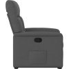 Zvedací polohovací křeslo textil [3303033] (Barva Tmavě šedá)