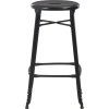 Barové stoličky 4 ks ocel [3054558] (Barva Černá)