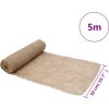 Jutová role 0,5 x 5 m 100% juta 200 g/m² [155795] (Barva Přírodní)