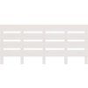 Čelo postele 200 x 3 x 80 cm masivní borovice [821363] (Barva Bílá)