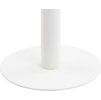 Bistro stolek tmavě hnědý 50 cm MDF [286418] (Barva světle hnědá a černá)