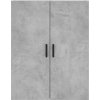 Nástěnná skříňka 69,5 x 34 x 90 cm [828432] (Barva Betonová šedá)