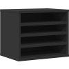 Organizér na stůl 36 x 26 x 29,5 cm [848046] (Barva Černá)