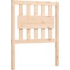Rám postele s čelem Small Single masivní dřevo [3194271] (Barva Přírodní)