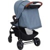 Dětský kočárek 3 v 1 ocel [10379] (Barva Taupe)
