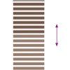 Zebra roleta šířka látky 90,9 cm polyester [4014806] (Barva Bílá)