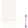 Zebra roleta 70x230 cm šířka látky 65,9 cm polyester [4014801] (Barva Bílá)