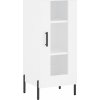 Skříň highboard 34,5 x 34 x 180 cm kompozitní dřevo [3199433] (Barva Bílá)