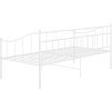 Rám postele/pohovky kovový 90 x 200 cm [324773] (Barva Černá)