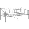 Rám postele/pohovky kovový 90 x 200 cm [324773] (Barva Černá)
