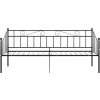 Rám postele/pohovky kovový 90 x 200 cm [324773] (Barva Černá)