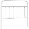 Kovové náhradní čelo postele 107 cm [352657] (Barva Bílá)