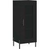 Skříň highboard 34,5x34x180 cm kompozit [3199050] (Barva Černá)