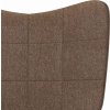 Relaxační židle textil [327944] (Barva Hnědá)