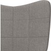 Relaxační židle textil [327944] (Barva Hnědá)